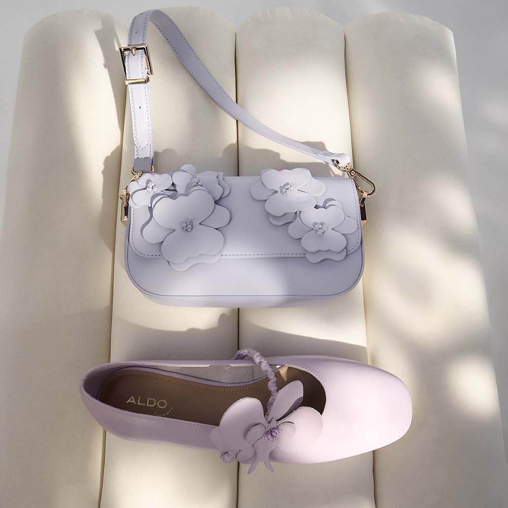 Floralina-In Women's Purple Ballerinas image number 0